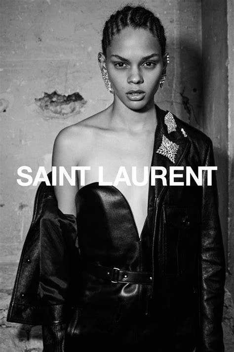 spring summer 2017 ysl|Saint Laurent 2017 Spring/Summer Campaign .